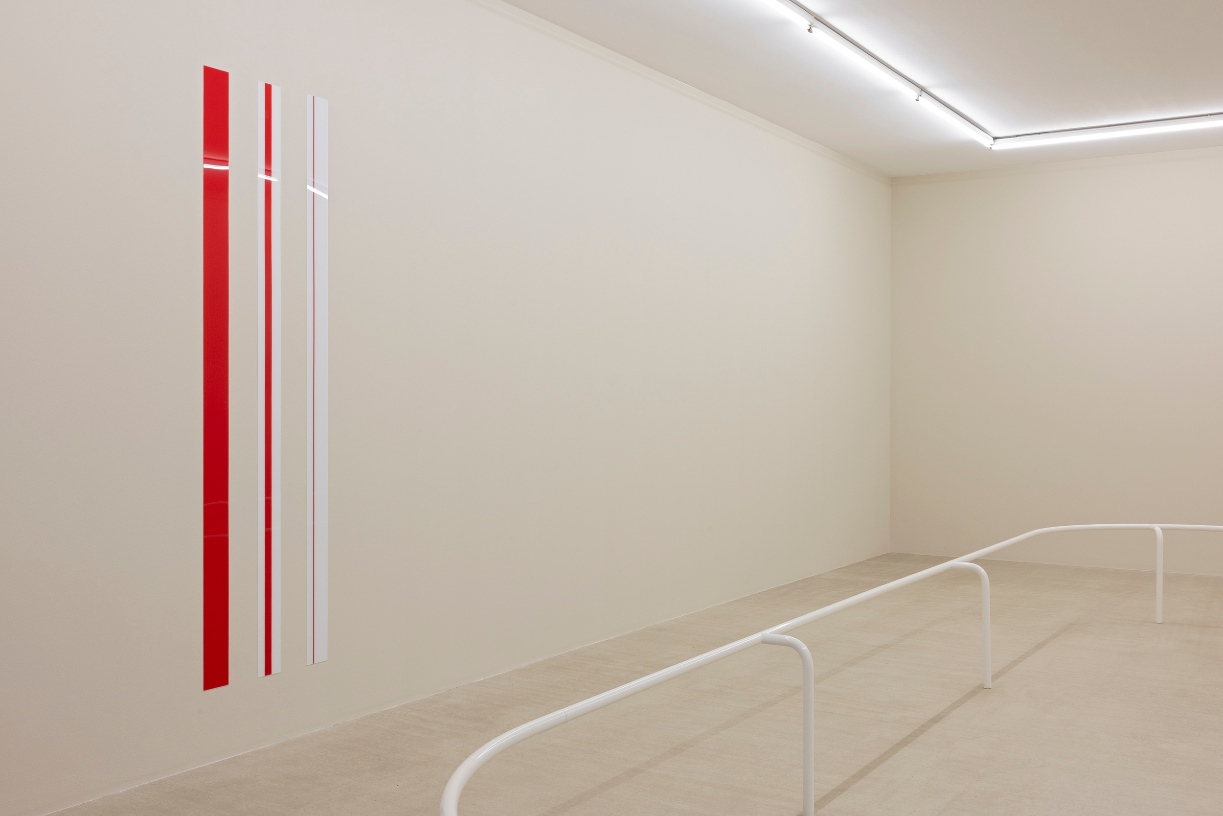 exhibition view, Roman Selim Khereddine, Racetrack, For, Basel